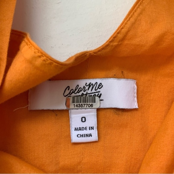 Color Me Courtney Louise Colorblock Tiered Maxi Dress Size 0 - Picture 8 of 12